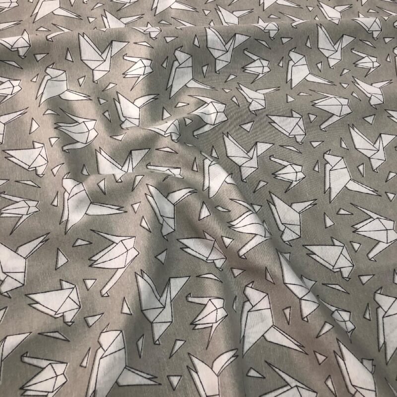 Λονέτα Εμπριμε - Origami Με Γκρι Βάση