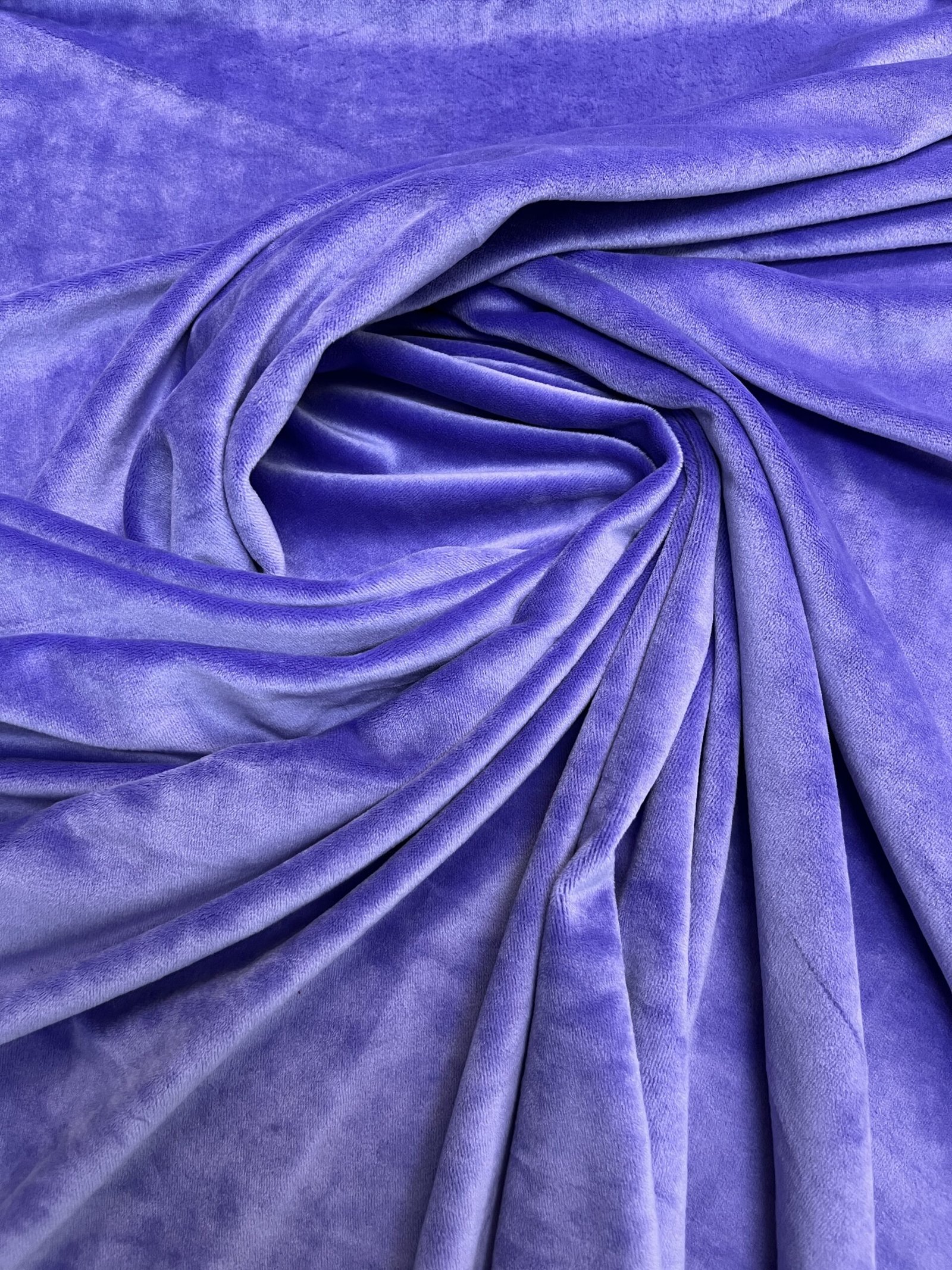 Βελούδο Ελαστικό Soft με Πέλος - Λιλά - Μπλέ