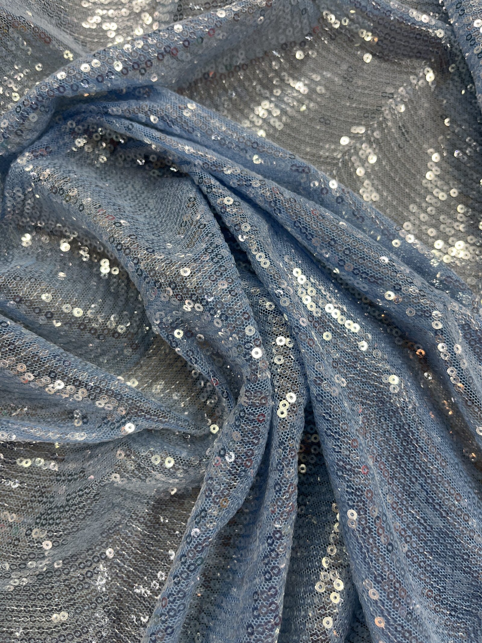 Παγιέτα ελαστική - Σιέλ - Image 2