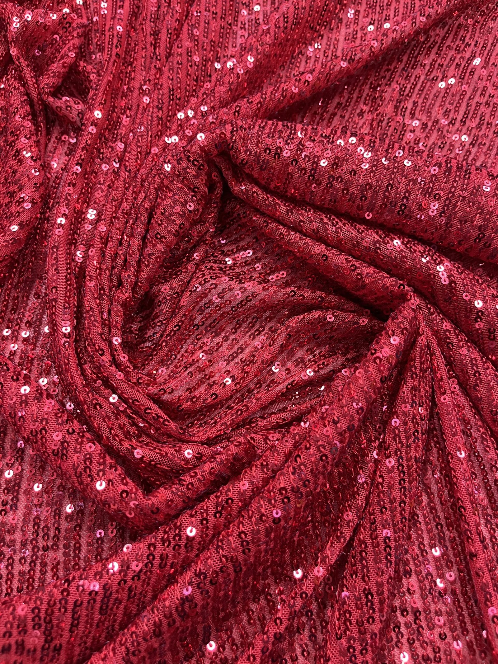 Παγιέτα ελαστική - Κόκκινη