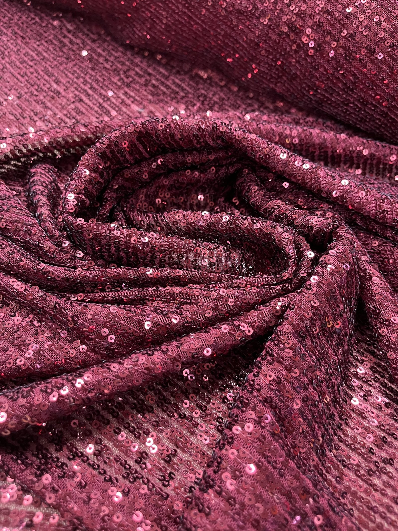 Παγιέτα ελαστική - Μπορντό