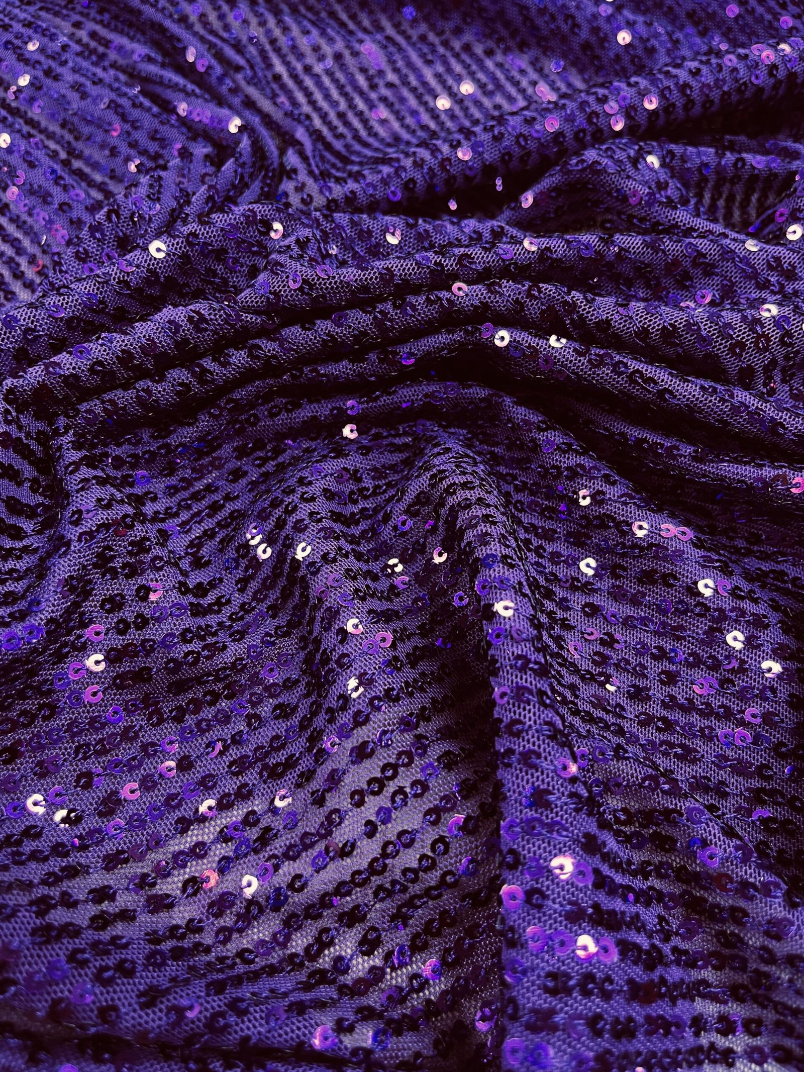 Παγιέτα ελαστική - Μώβ