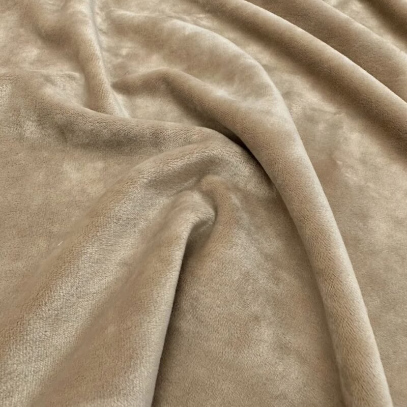 Βελούδο Ελαστικό Soft με Πέλος - Μπεζ