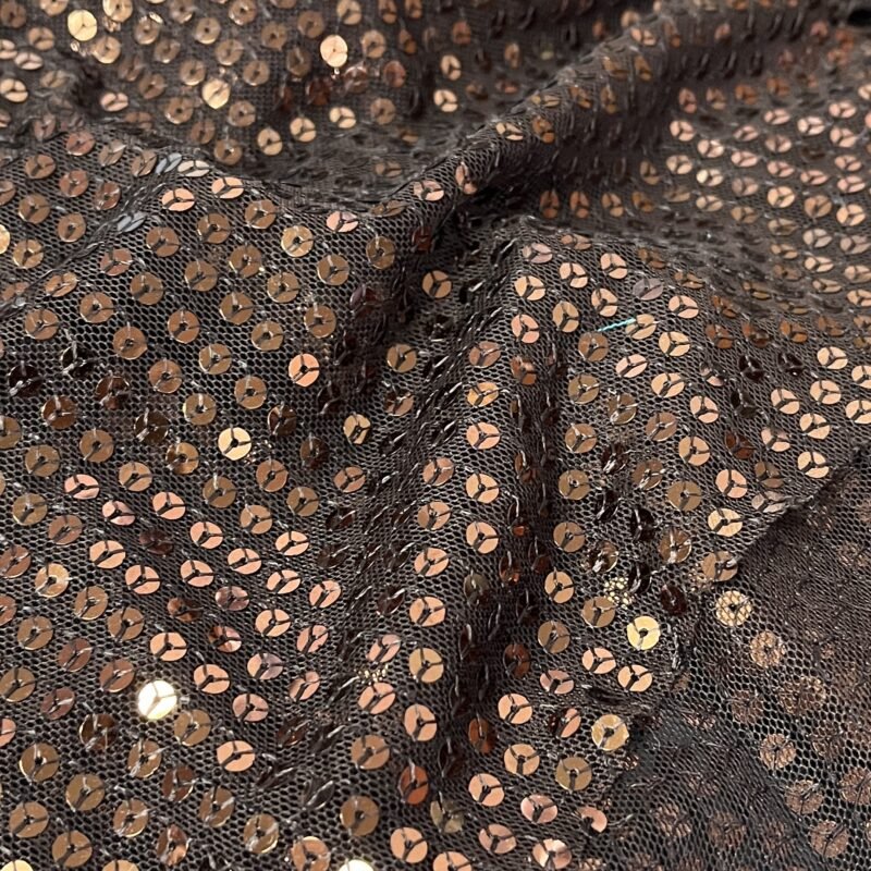 Παγιέτα ελαστική - Καφέ Σοκολά