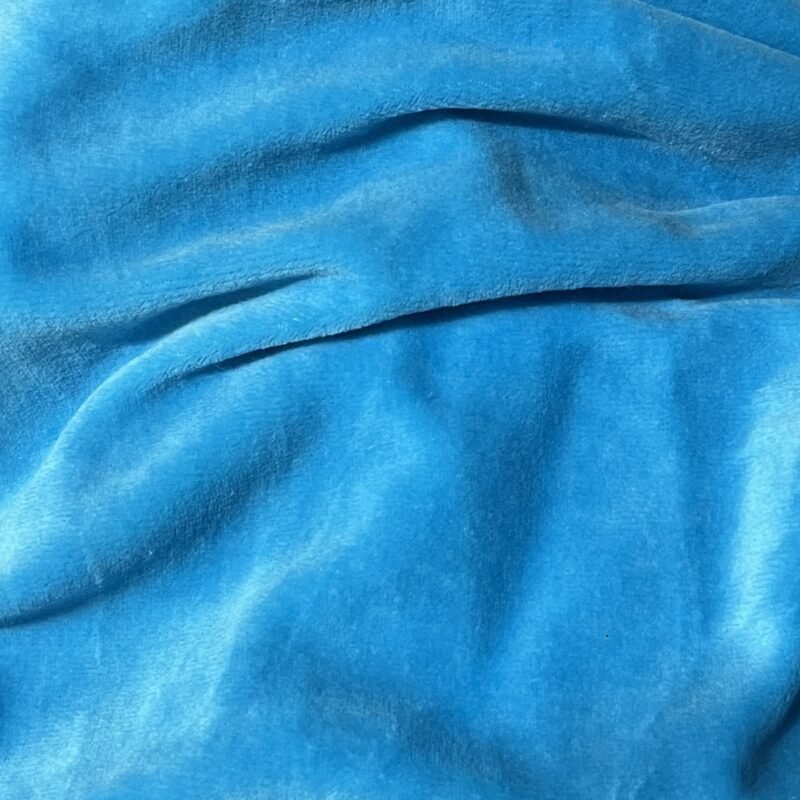 Βελούδο Ελαστικό Soft με Πέλος - Τιρκουάζ