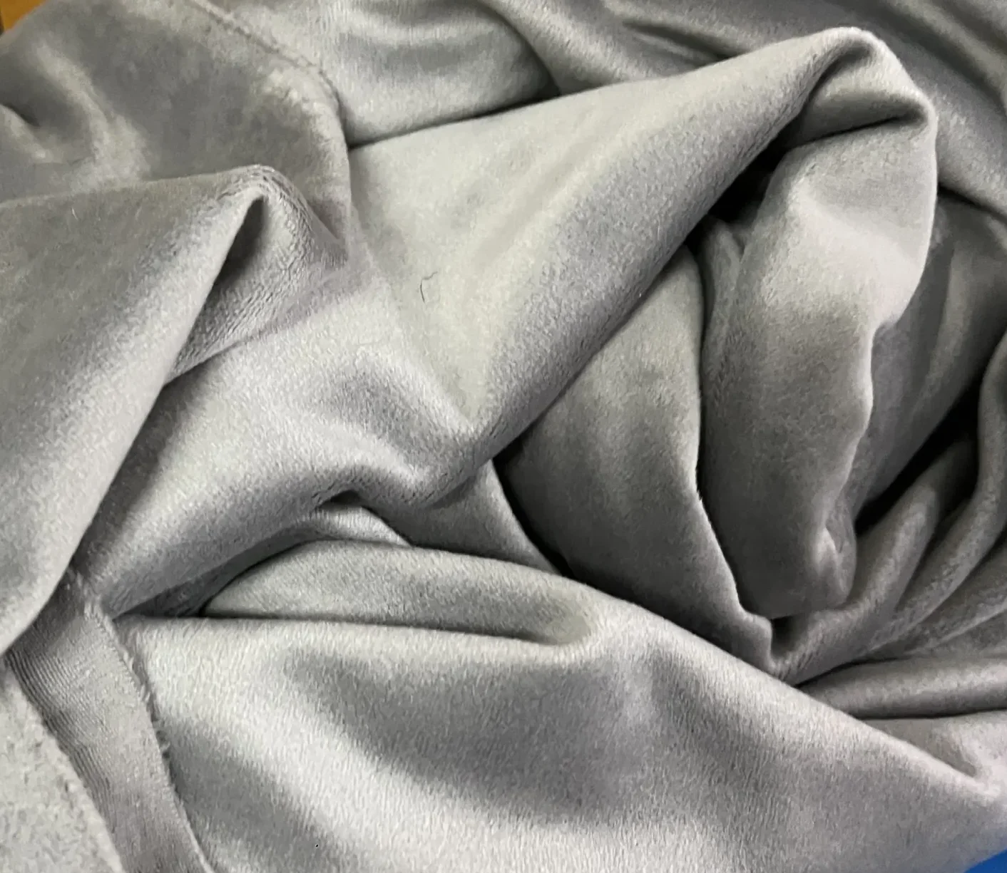 Βελούδο Ελαστικό Soft με Πέλος - Γκρί μεσαίο