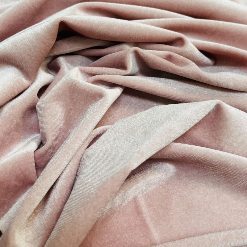 Βελούδο Σιφόν Ελαστικό - Dasty pink