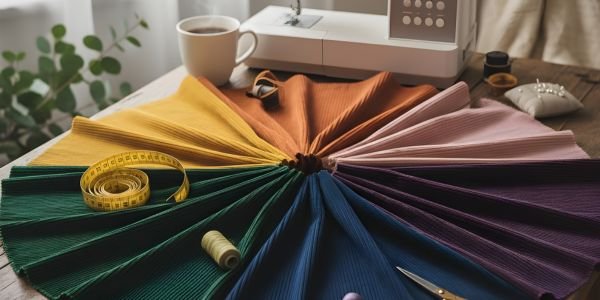 όμορφα κοτλέ ελαστικά υφάσματα λεπτοριγγα για φούστες χειμερινα.