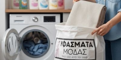 Αν το ύφασμά σου είναι ευαίσθητο (π.χ. κάποιο μεταξωτό ύφασμα), προτίμησε πλύσιμο στο χέρι με κρύο νερό και ένα ήπιο απορρυπαντικό.