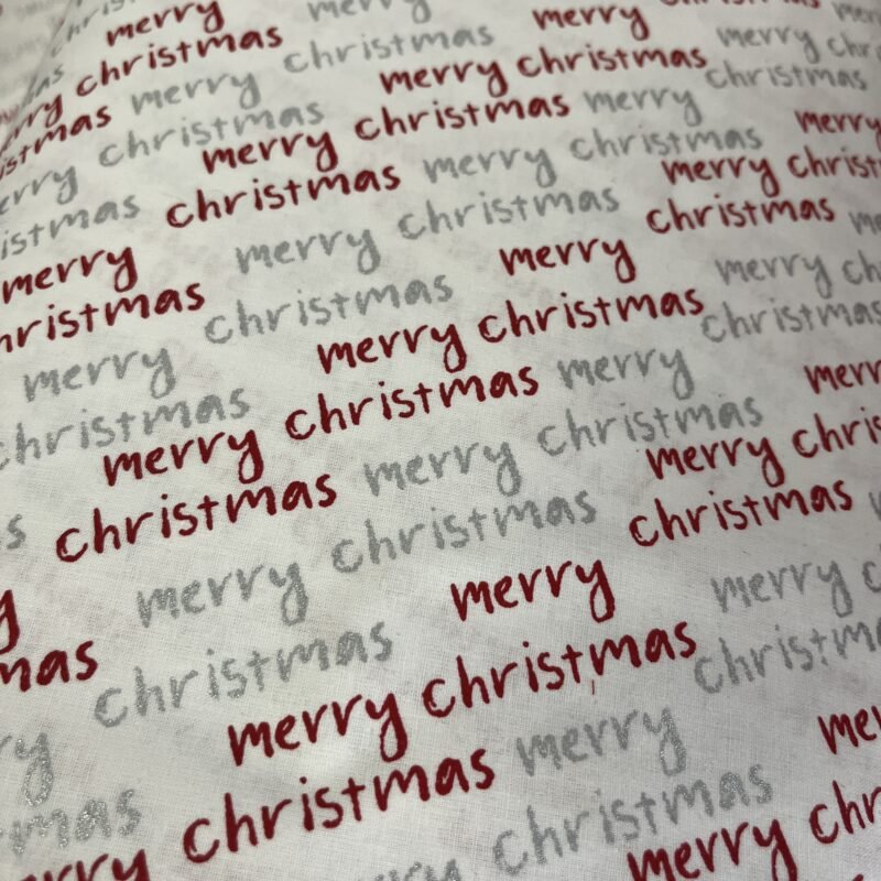Σεντονόπανο 100% βαμβάκι - Merry Christmas