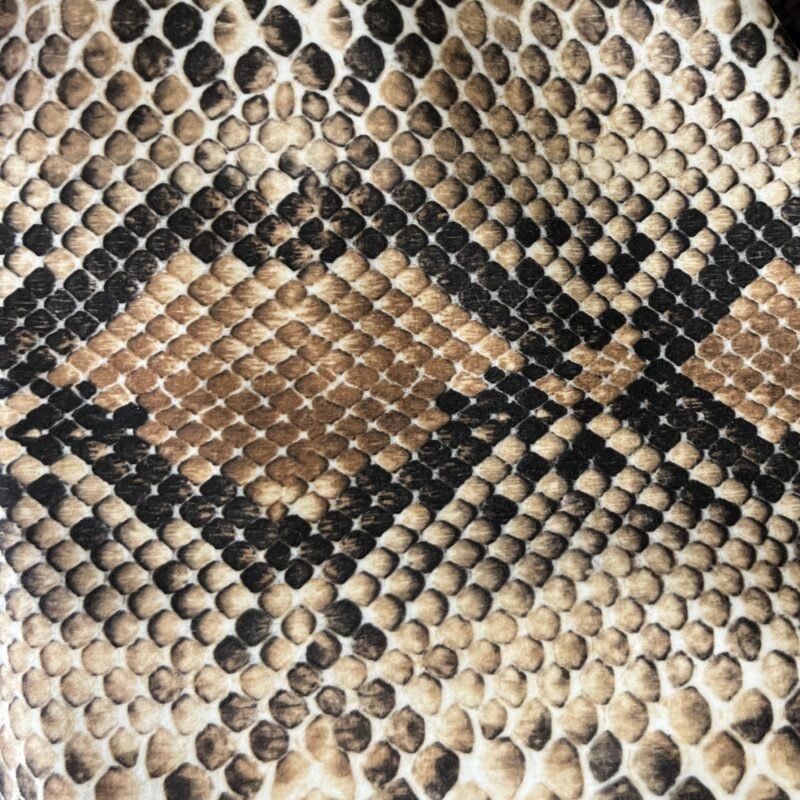 Βελούδο Επίπλωσης – Σταθερό - Σχέδιο Δέρματος Φιδιού (Snake Print)
