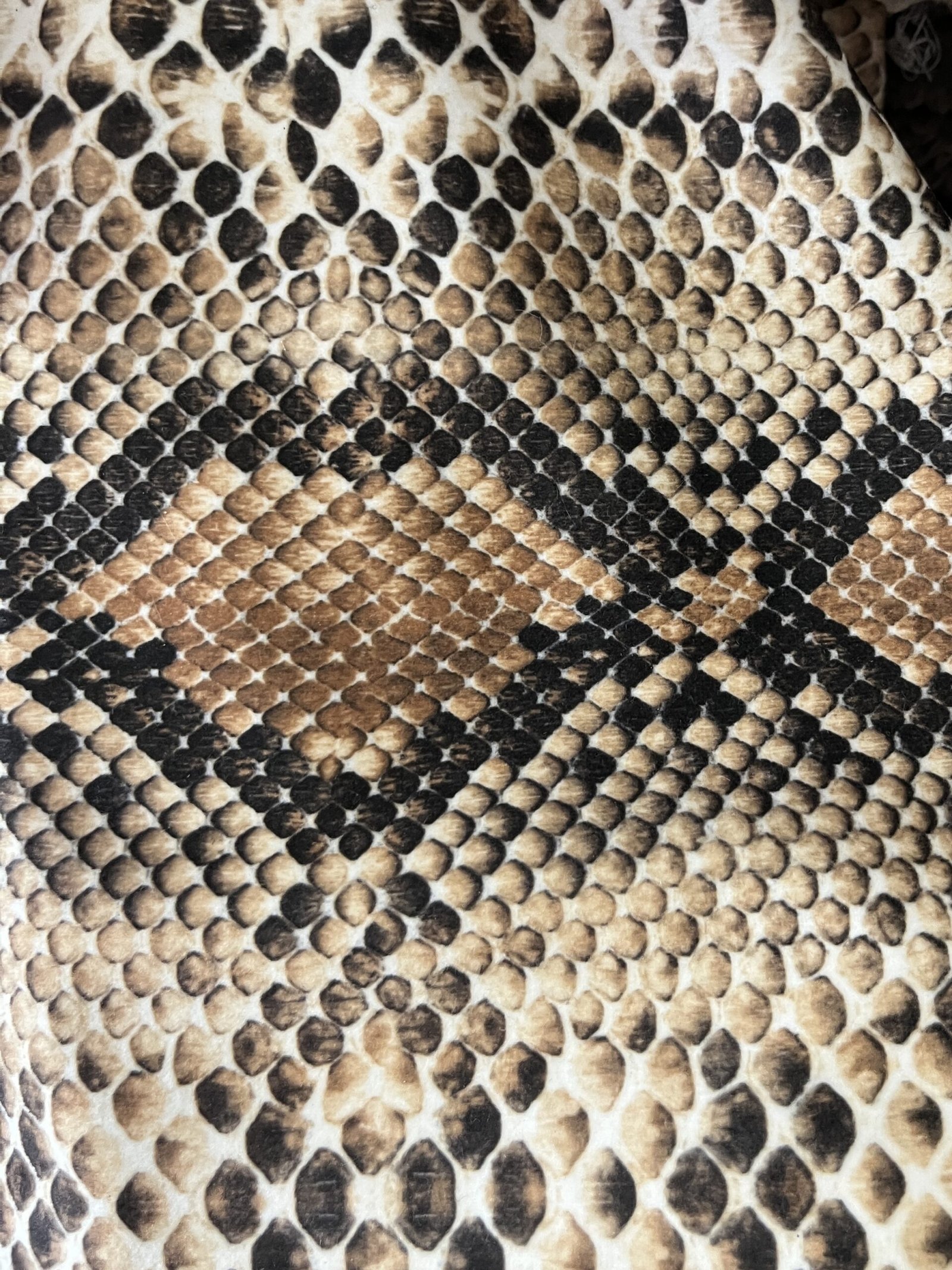 Βελούδο Επίπλωσης – Σταθερό - Σχέδιο Δέρματος Φιδιού (Snake Print)