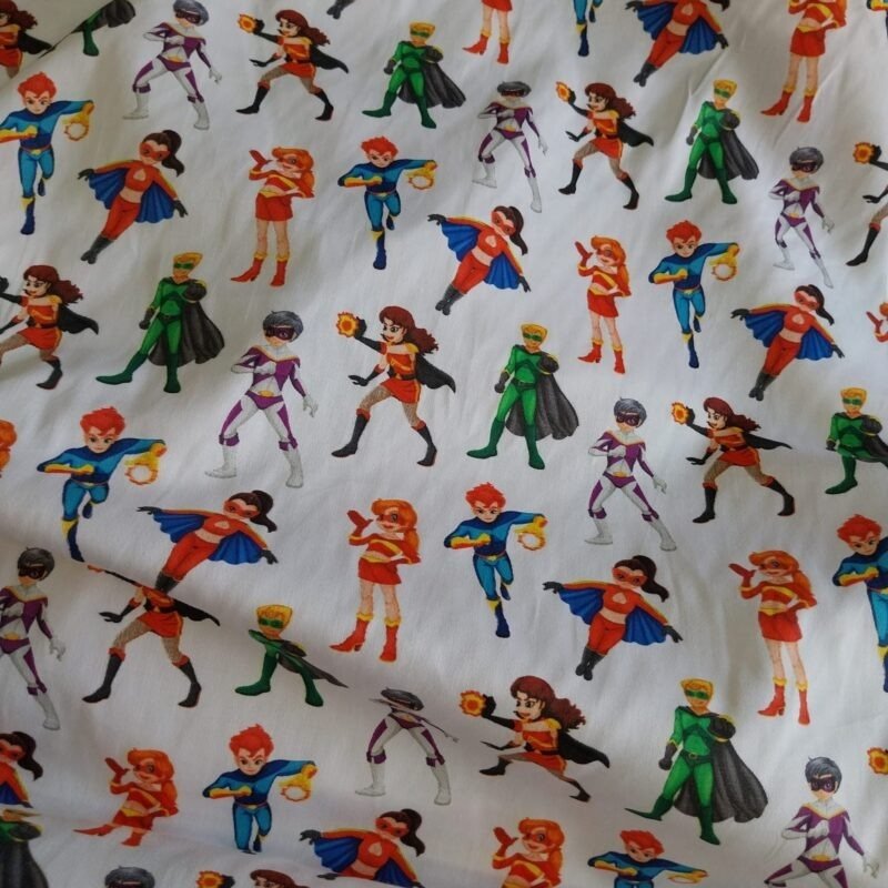 Ποπλίνα - 100% Βαμβάκι - Σούπερ Ηρωες