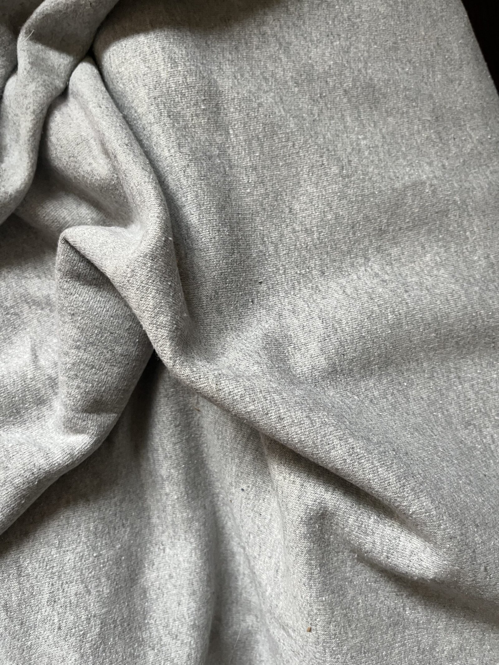 Φούτερ χειμερινό με χουδι - γκρί αρζάν