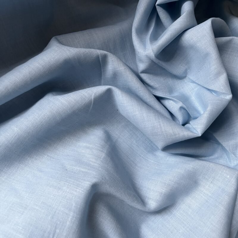 Ποπλίνα - 100% Βαμβάκι - Γαλάζιο