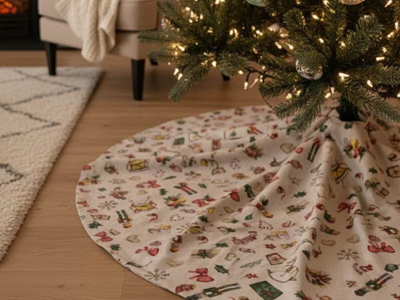 Ποδιά Χριστουγενιατικου Δέντρου