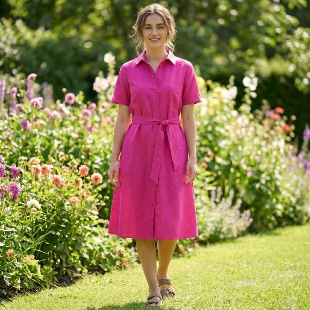 Ποπλίνα – 100% Βαμβάκι – Φούξια